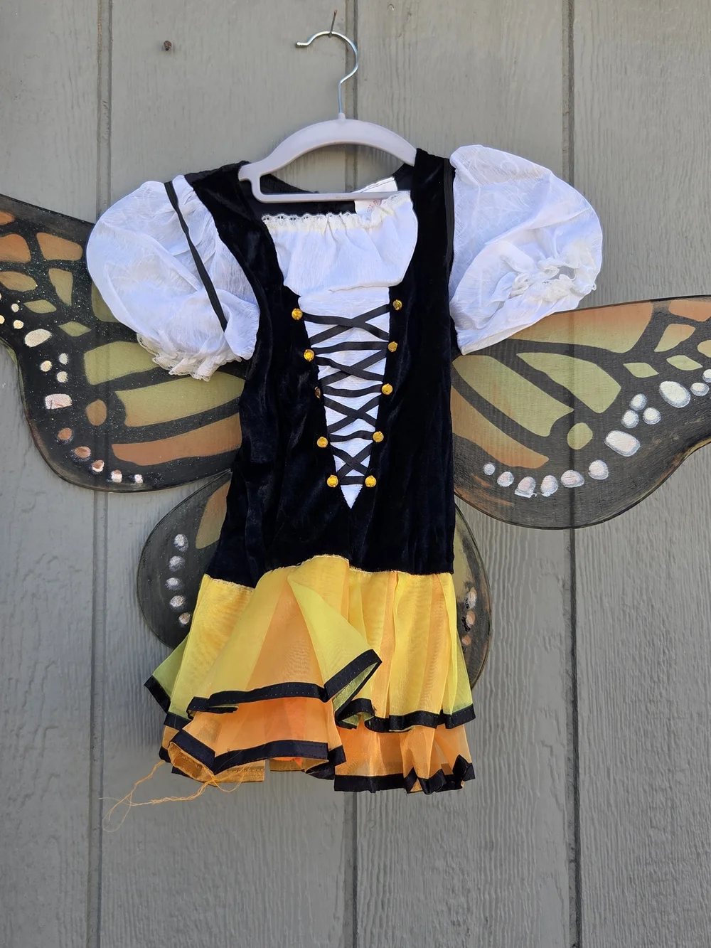 Rubie's Monarch Butterfly Costume - Yellow, Orange & Black